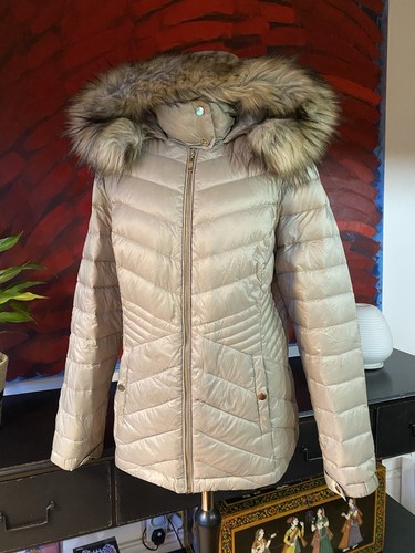 Women red puffer jacket - women's,