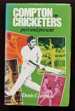 DENIS COMPTON signed 1980 hard