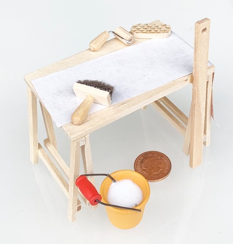 Dolls house diy wall - house,