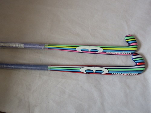 Mercian striped hockey stick - striped,