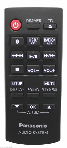 100 genuine panasonic remote - 100%,