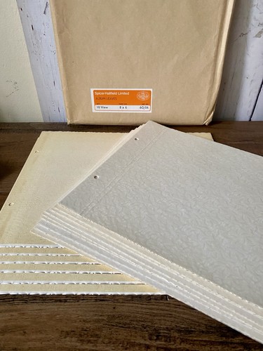 Vintage spicer hallfield album - spicer,