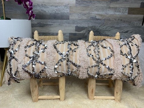 Large vintage moroccan - vintage, handira