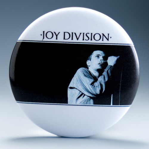 Joy division button - division, 2.25"