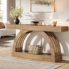 63'' Arched Wood Console Table