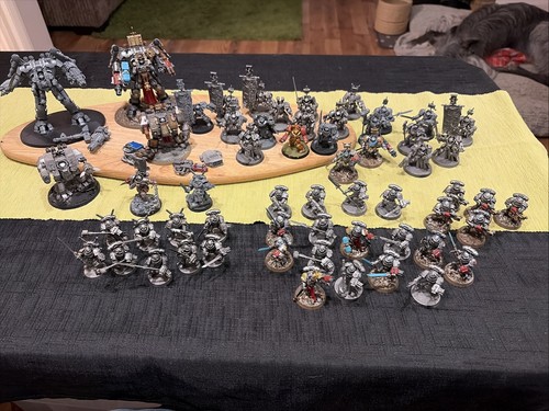 Large grey knight - knight, army