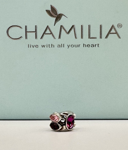 Chamilia large pink swarovski - chamilia,