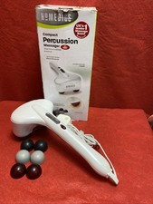 HoMedics Compact Percussion Massager With Heat Massage Gun Deep Tissue PA MHW GB