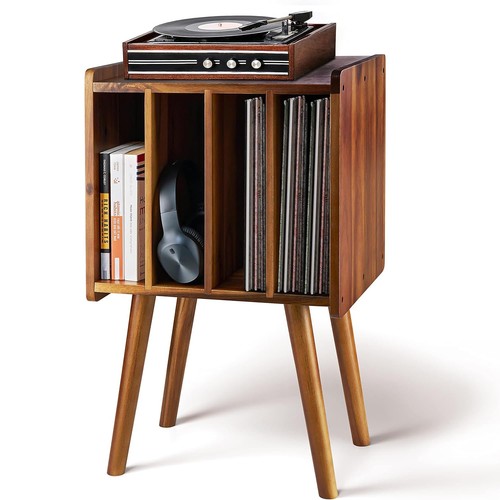 Wooden record player - wooden,