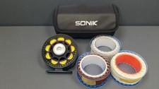 SONIK SK3 fly reel rare USED