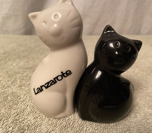 Black white cats - &,