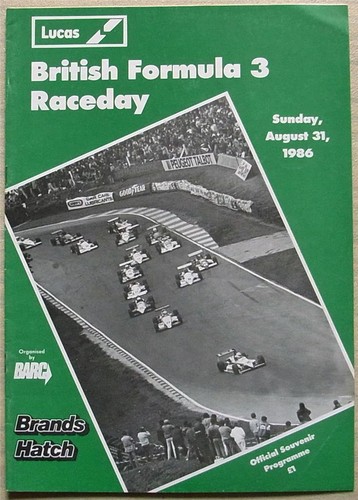 Brands hatch aug - hatch, 1986