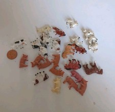 Miniature railway Farm Animals Figures Models Craft Horses Cows Pigs Sheep Lambs