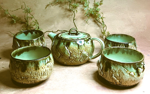 Studio pottery kong - kong, tea