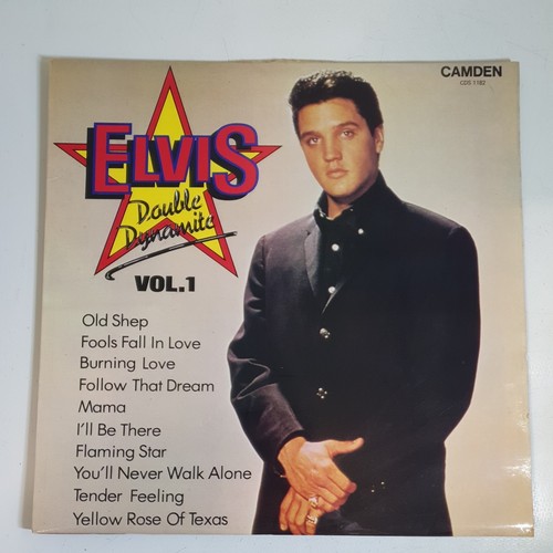 Vintage elvis presley double - elvis,