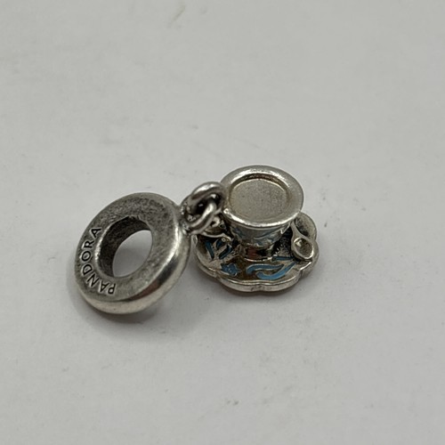 Pandora teacup blue - pandora, pendant