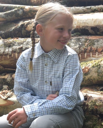 Child tattersall check shirt - tattersall,