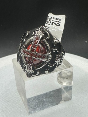 Mens cross signet - cross, ring