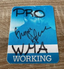 Bryan Adams Signed Backstage