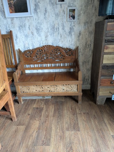 Indoor wooden bench hand - bench,,