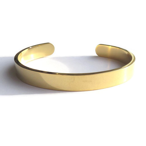 Solid stainless steel - solid, gold