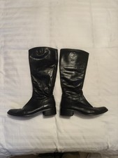 Vagabond Size 7 Black Leather
