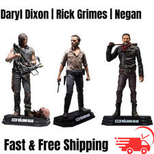 The Walking Dead PVC Action Figures - Rick, Daryl & Negan Collectibles