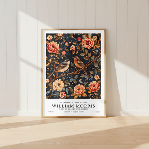 William morris bird print - bird,