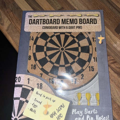 Vintage dartboard memo - vintage,