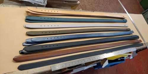 24x assorted hide leather - 24x,