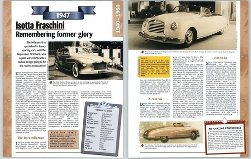 Isotta fraschini 1940 1950 - isotta,