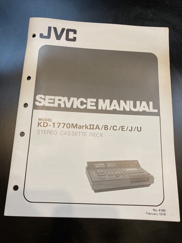 Original 1978 jvc 1770mark - jvc—1770mark, 2