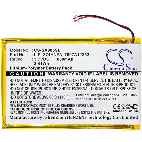 Polymer battery for - li-polymer,