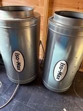 Two isomax silenced fans £200 no offers. pick up