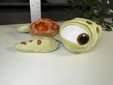 Disney Store Pixar Finding Nemo Squirt Plush 7” Baby Sea Turtle Beanie Soft Toy