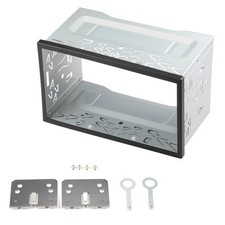 Universal Car Van Double 2 Din Stereo Radio Panel Mounting Cage Frame Bracket