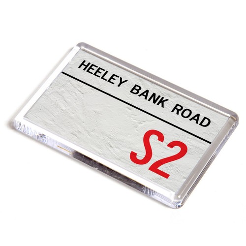 Fridge magnet heeley bank - heeley,