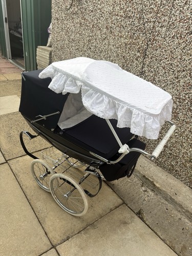 Silver cross dolls pram - silver,