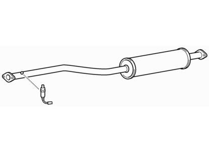 Quality centre exhaust middle - centre,