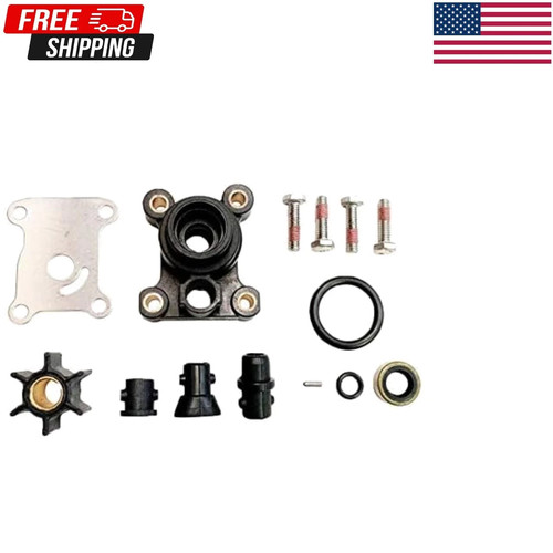 Water pump impeller kit with - impeller,
