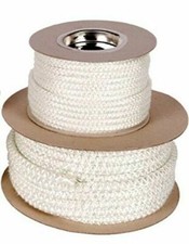 Stove Door Replacement Fibreglass Soft Rope- 10mm x 1m (Sold Per Linear Meter)