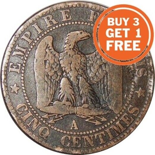 French centimes 1853 1921 - french,