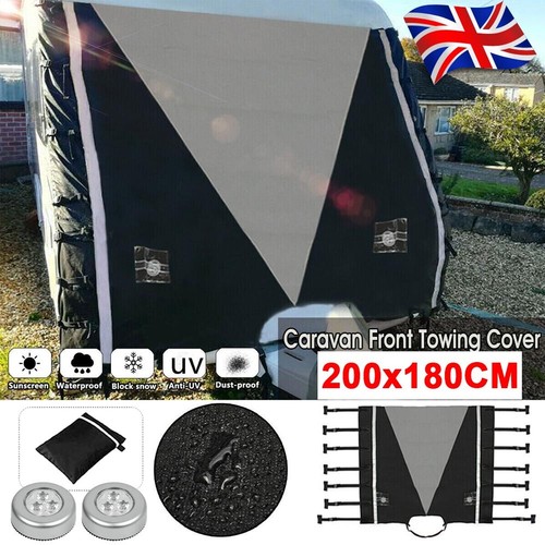 Caravan front towing cover - towing,