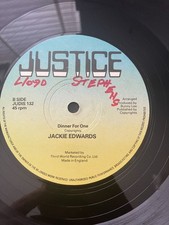 Jackie Edwards / Worried Over You - Dinner For One Justice Judis vinyl 