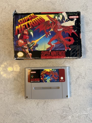 Super metroid nintendo snes - super,