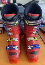 Used Mens Salomon Sensi Fit Crossmax 100 Red Ski Boots - Size 27.5 (UK 9)