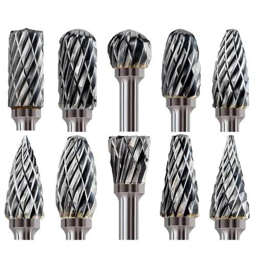 10pcs rotary burr bit tungsten - bit,