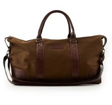 BARBOUR Duffle Bag Brown Gym