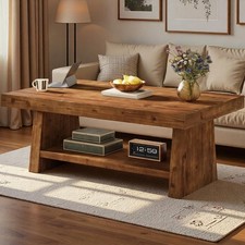 Inch solid wood coffee - inch,