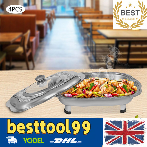 4pcs buffet food plates - food,